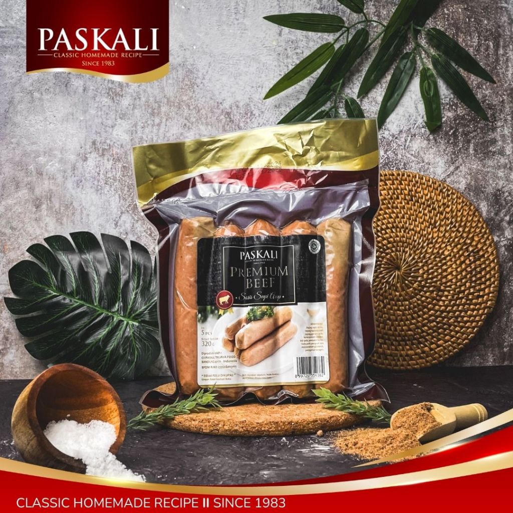 Paskali Bundle - 3 Sosis Sapi Asap Premium - Image 3